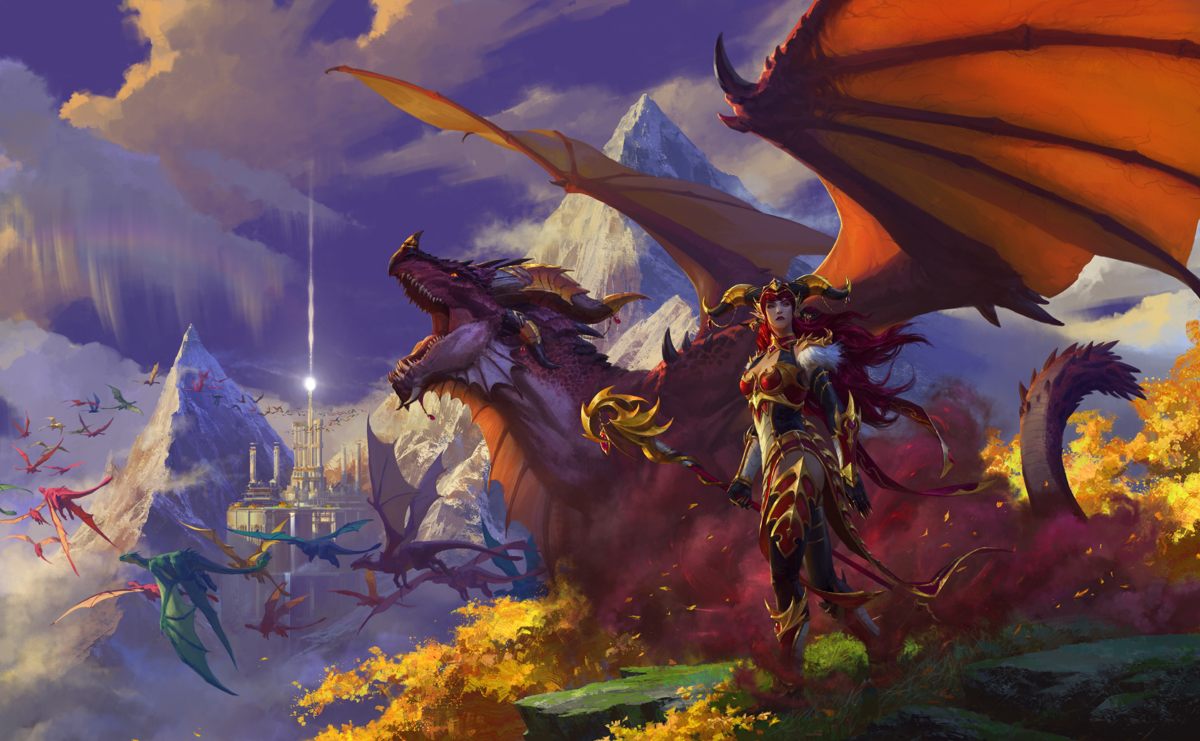 Worlds of Warcraft Key Art